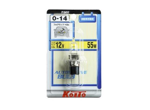 Изображение товара Автолампа KOITO P0452 H3C 12V 55W галоген для головного света
