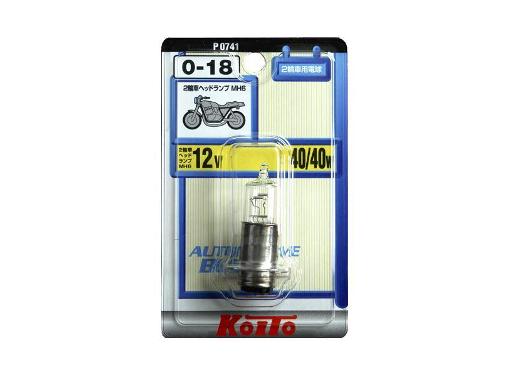 Изображение товара Автолампа KOITO P0741 MH6 12V 40/40W галоген для головного света
