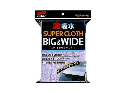 Изображение товара Микрофибровая салфетка для полировки SOFT99 4208 100x30 см японское качество