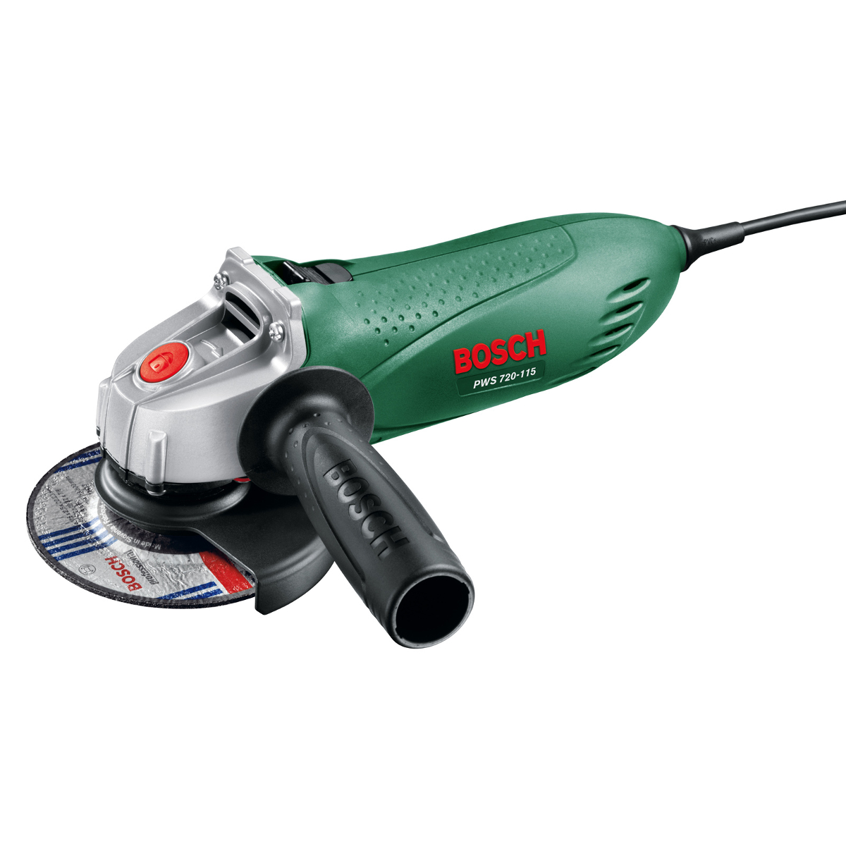 УШМ (болгарка) Bosch PWS 720-115 в кейсе (0.603.164.020) - цена, отзывы,  фото и инструкция - купить в Москве, СПб и РФ