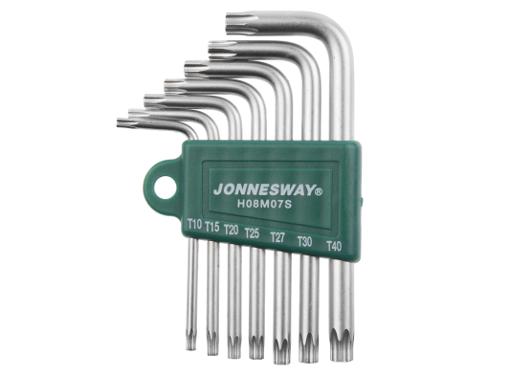 Изображение товара Набор шестигранных ключей JONNESWAY H08M07S
