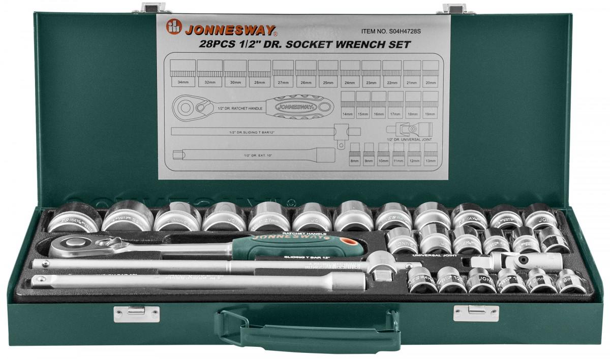 фото Набор инструментов jonnesway s04h4728s