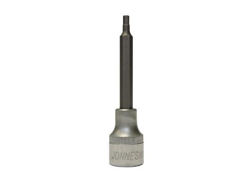 Изображение товара Бита-головка JONNESWAY размер 5мм, H 100мм, S 1/2'' (S09H4305)