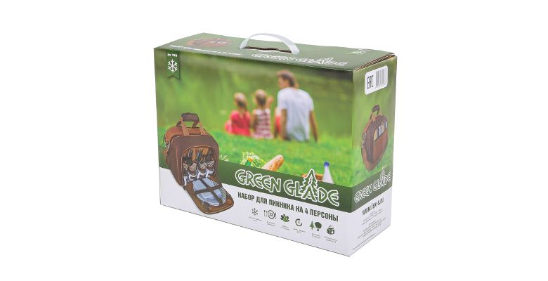 Набор для пикника GREEN GLADE Т3338
