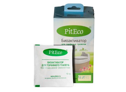 Изображение товара Биоактиватор PITECO Р160 для торфяных туалетов, 16 пакетиков на 4 месяца
