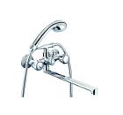 Изображение товара Двуручный смеситель для ванны MIX&FIX Petit 1407-03, латунь, никель-хром