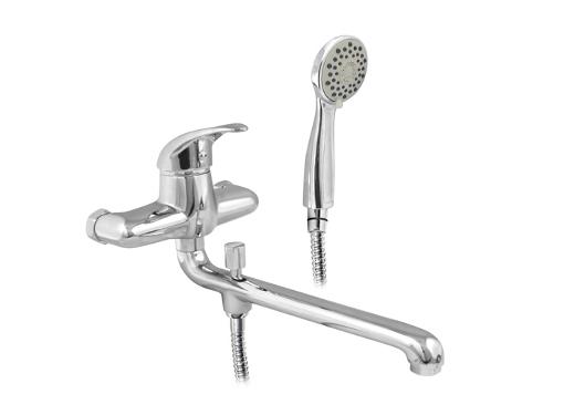 Изображение товара Одноручный смеситель для ванной с поворотным изливом MIX&FIX Zefir 1107