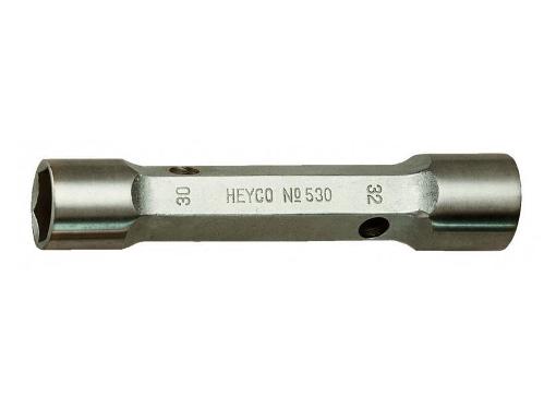 Изображение товара Двусторонний торцевой ключ HEYCO HE-00530303280 30х32 мм хромированный