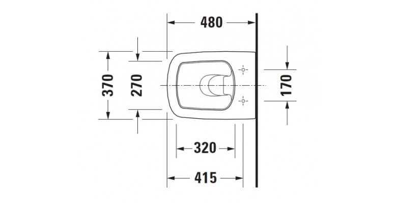 ������ ��������� DURAVIT DURASTYLE 2539090000