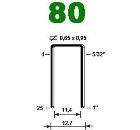 Скоба WINNERDAY 80/12S 12 мм, тип 80, 10800 шт.