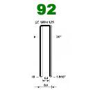 Скоба OMER 92/30 30 мм, тип 92, 5000 шт.