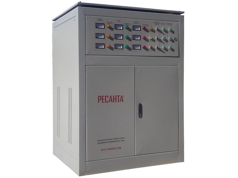 

Стабилизатор напряжения РЕСАНТА АСН-100000/3-ЭМ