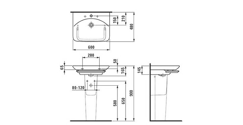 �������� LAUFEN 1070.2.000.104.1 PALACE