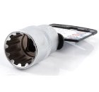 Головка КОБАЛЬТ размер 24мм, H 75мм, S 1/2'' (643-842)