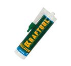 Изображение товара Герметик силиконовый KRAFTOOL 41257-0 белый 300 мл водостойкий