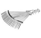 Изображение товара Грабли GRINDA 421873 веерные регулируемые усиленные с 22 зубцами