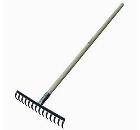 Изображение товара Грабли ЗУБР 4-39583-12 садовые с черенком 12 зубцов