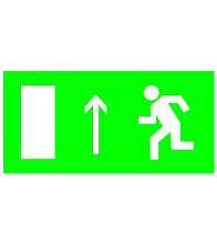 TDM направление к эвакуационному выходу прямо