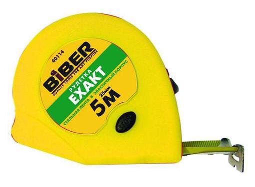 Изображение товара Рулетка BIBER 3м х 16мм (40112)