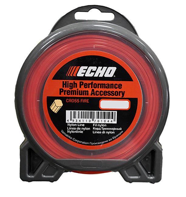 

Леска для триммеров Echo Cross fire line 2.4мм*15м, квадрат