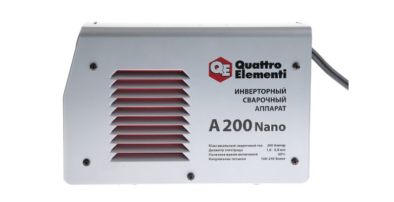 Quattro elementi a 190 схема