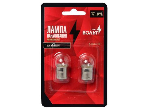 Изображение товара Автолампа СТАРТВОЛЬТ VL-BA15S-08