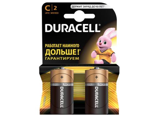  DURACELL LR14-2BL : C (LR14) (-  . 2.)