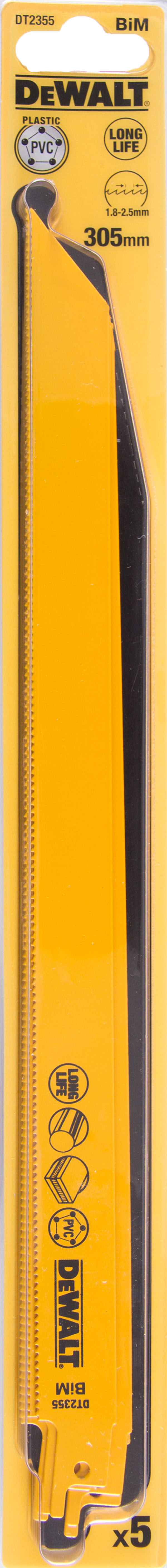 

Полотно для сабельной пилы Dewalt Dt2355-qz, Dt2355-qz