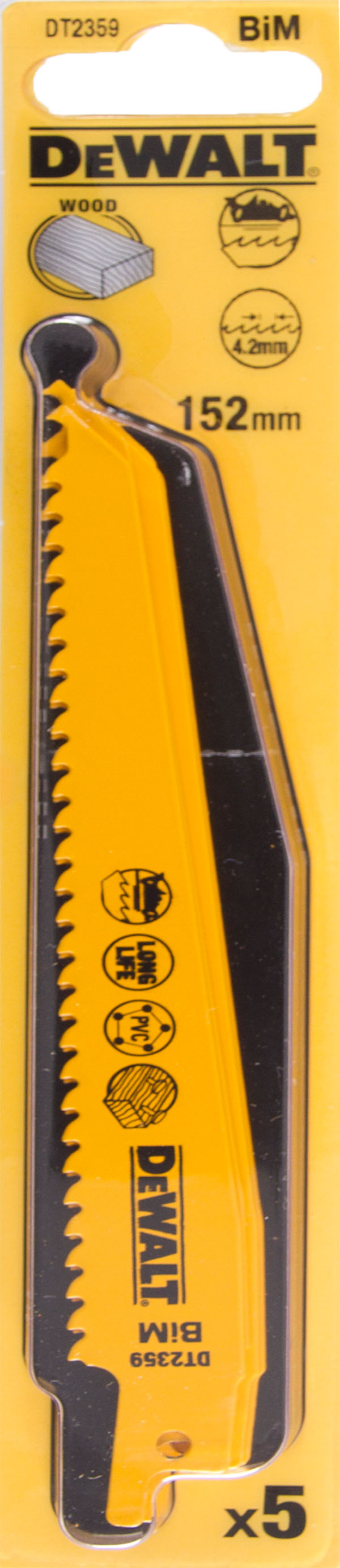 

Полотно для сабельной пилы Dewalt Dt2359-qz, Dt2359-qz