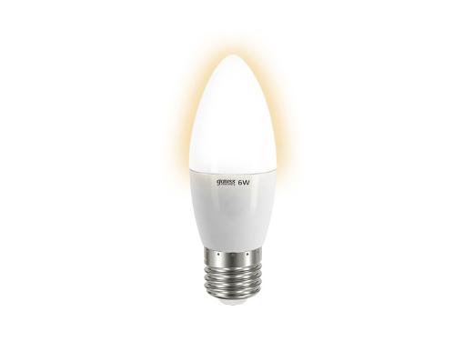   GAUSS LED Elementary Candle 6W E27 3000K (33216)