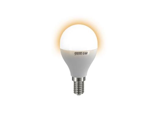  GAUSS LED Elementary Globe 6W E14 2700K (53116)