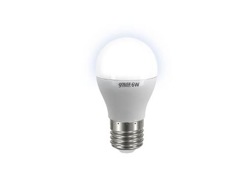  GAUSS LED Elementary Globe 6W E27 4100K (53226)