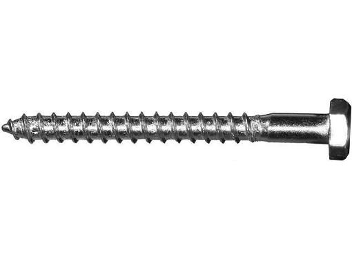 Изображение товара Шуруп TECH-KREP 8х160мм шестигранник 2 шт.