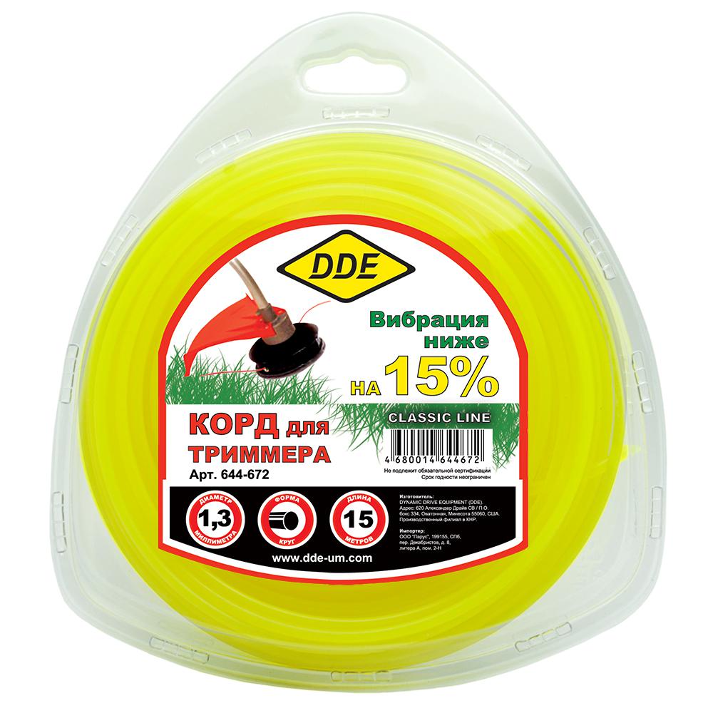 

Леска для триммеров Dde 644-672