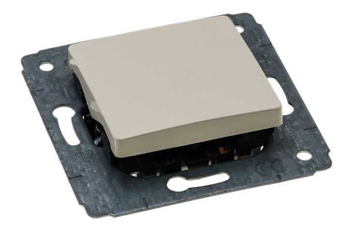 

Механизм переключателя Legrand 39536, Бежевый, 39536