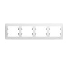 Рамка SCHNEIDER ELECTRIC GSL000104 Glossa белая