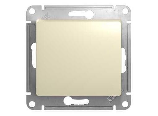 Изображение товара Механизм выключателя SCHNEIDER ELECTRIC Glossa 1-клавиша IP20 бежевый