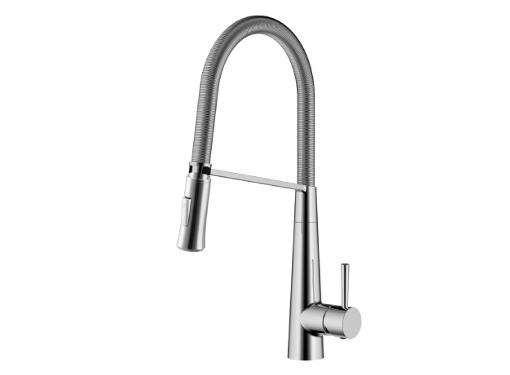 Изображение товара Смеситель для кухни Lemark Soul LM6002C с вытяжным изливом и гибким шлангом