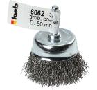 Кордщетка KWB чаша 50мм для дрели гофрированная сталь (6062-33)
