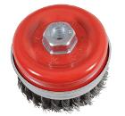 Кордщетка KWB чаша 100мм для УШМ витая сталь (7192-10)
