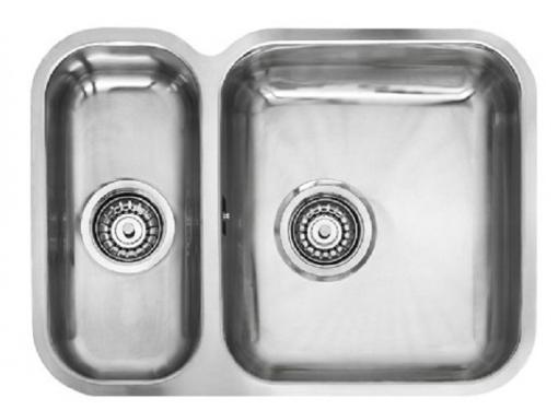 Изображение товара Мойка кухонная REGINOX Montana U LUX OKG R двухчашечная нержавеющая сталь 601х422 мм хром