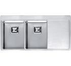 Изображение товара Кухонная мойка REGINOX Nevada 40x30 LUX OKG left брашированная нержавеющая сталь