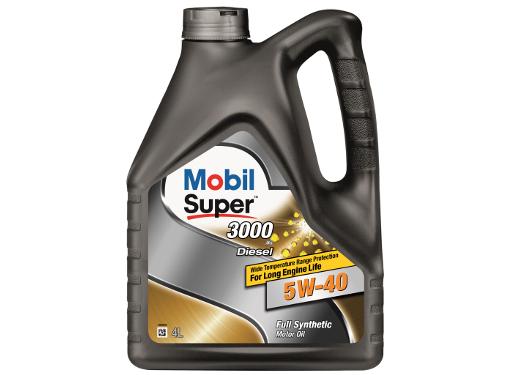    MOBIL SUPER 3000 DIESEL X1 5W-40 (4) ()