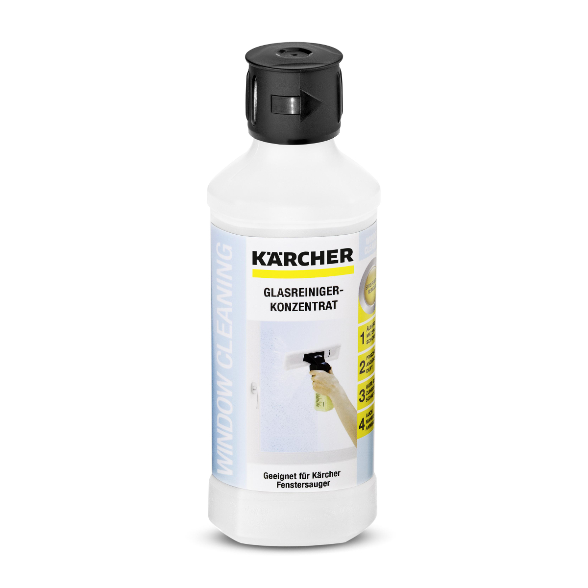 Чистящее средство для стекол Karcher RM 500 (6.295-796) - цена, отзывы,  фото - купить в Москве, СПб и РФ