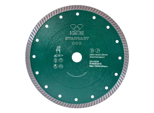 Изображение товара Алмазный круг KEOS DBS03.125 для гранита и бетона 125 мм турбо