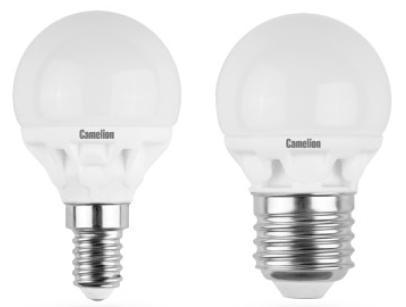 

Лампа светодиодная Camelion Led7.5-g45/830/e14, Led7.5-g45/830/e14