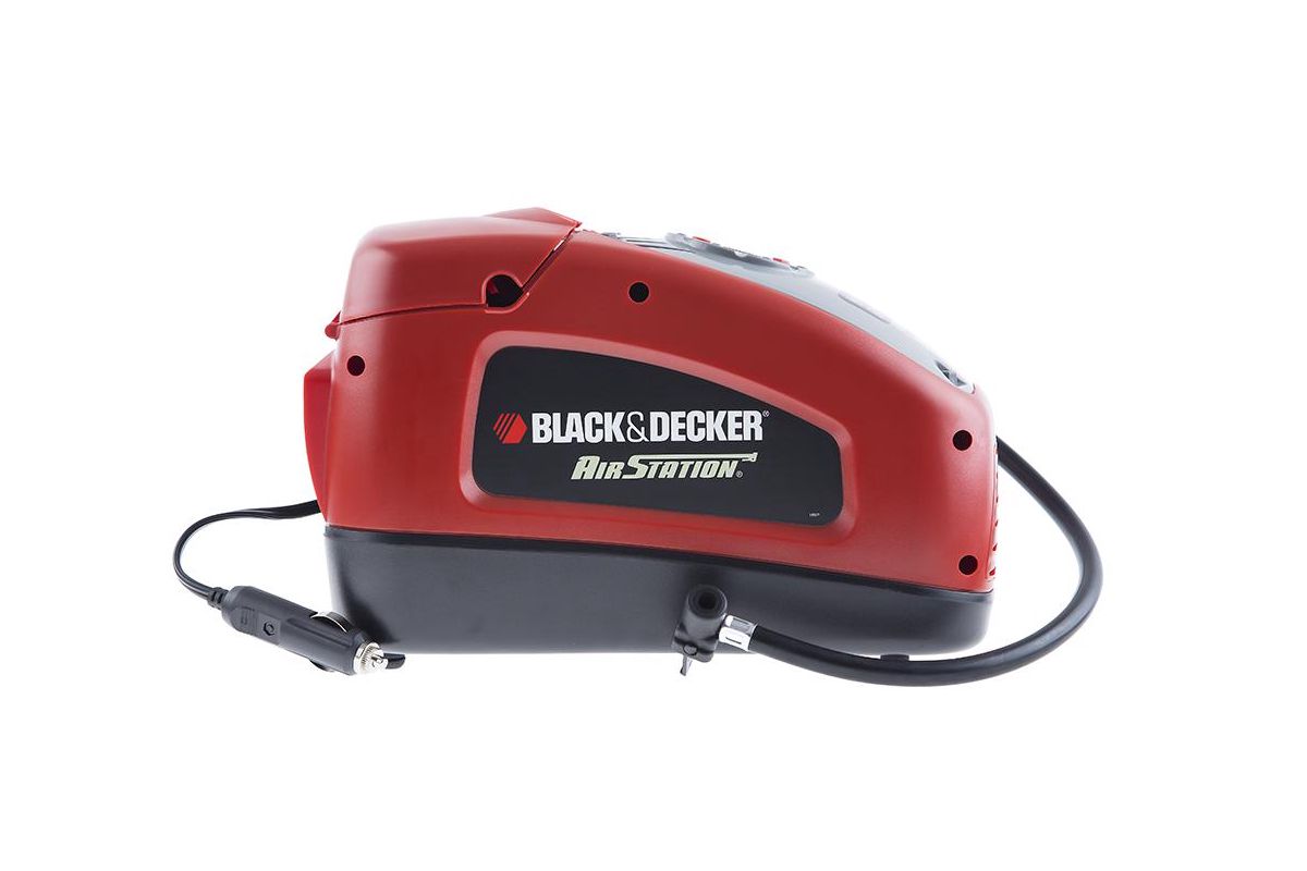 Black+Decker 12V DC Portable Electric Ait Station Inflator Compressor for  Bike, Cars, Inflatables and Sports Balls, Orange/Black - ASI300-GB, 2 Years  Warranty : Buy Online at Best Price in KSA - Souq