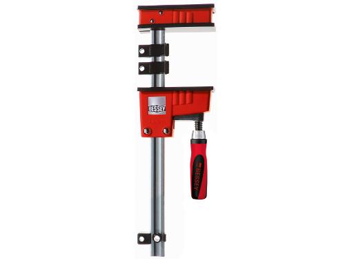 Изображение товара Струбцина BESSEY BE-KR150-2K корпусная, ширина 1500 мм, винтовой зажим