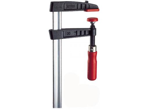 Изображение товара Струбцина из чугуна с деревянной ручкой BESSEY BE-TG100S17, ширина 1000 мм