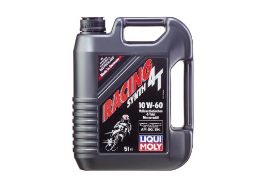 Изображение товара Моторное масло LIQUI MOLY 1526 Racing Synth 4T 10W-60, 5 л
